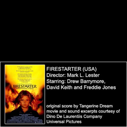 Tangerine Dream - Firestarter (1984)
