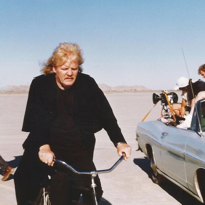 Edgar Froese and Film Crew in 1992 © Jim Rakete