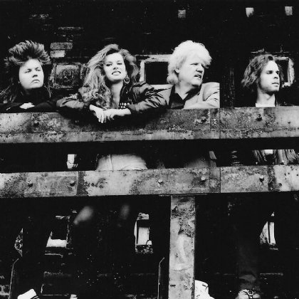 TD in 1992: Jerome Froese, Linda Spa, Edgar Froese, Zlatko Perica © Jim Rakete