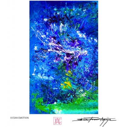 Ocean Emotion Print