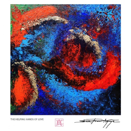 The Helping Hand Of Love Print
