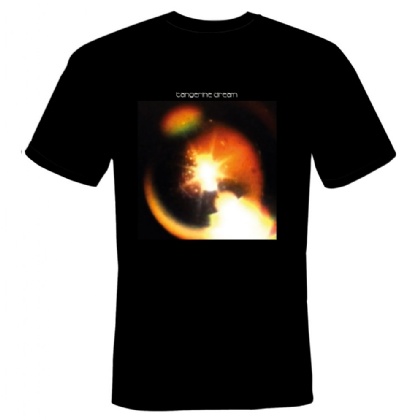 GloriaFuller Tangerine Dream Optical Race Men's Cotton T-Shirt - Super Soft Graphic Tee
