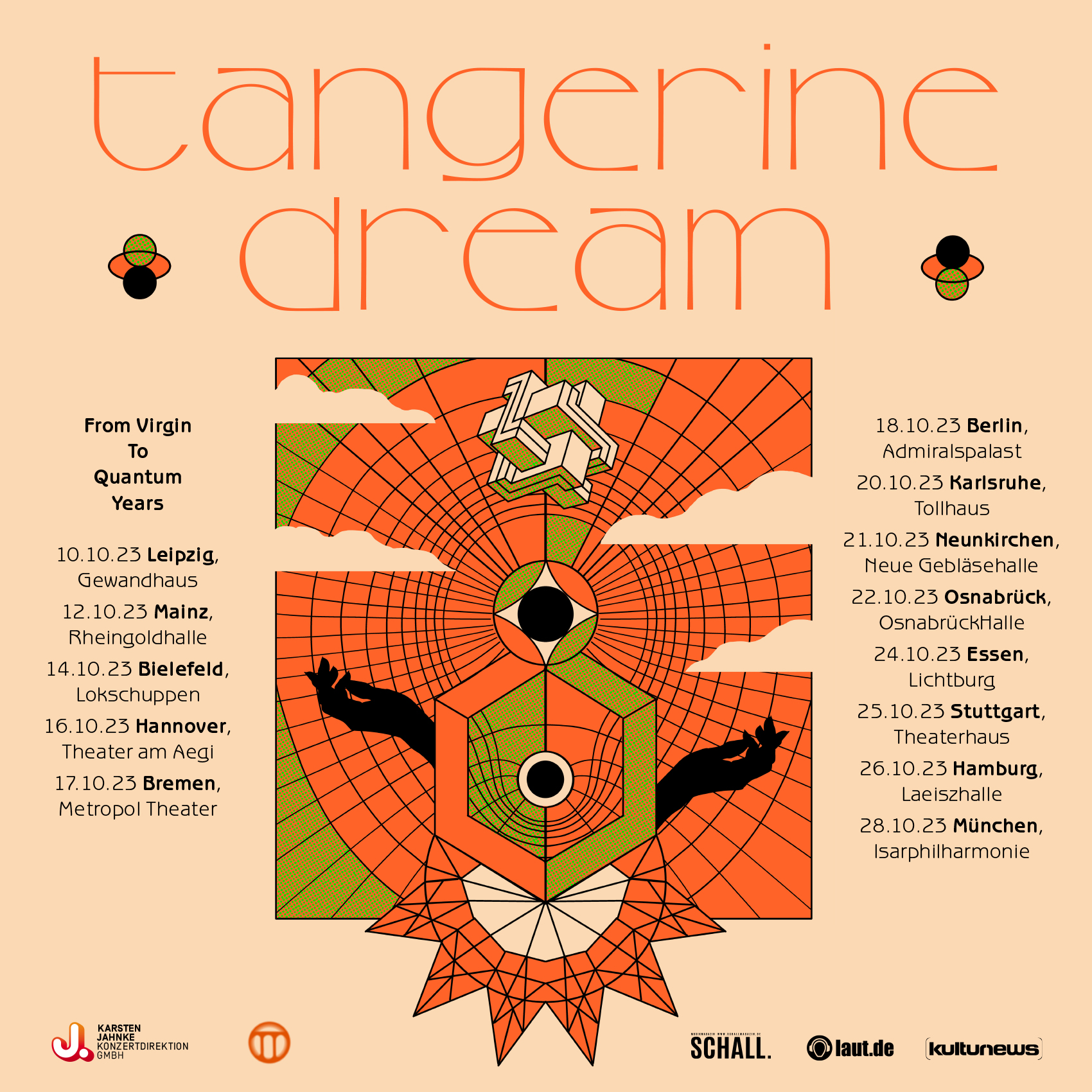 Tangerine Dream Tour in Germany 2023